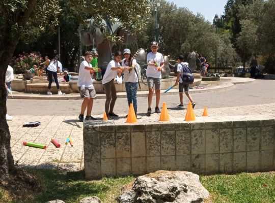 משימה במשחק נוער בירושלים
